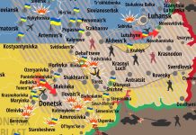 Zachód szuka Ługańska na mapie